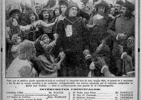 FILM La vida de Cristobal Colon y el descubrimiento de America