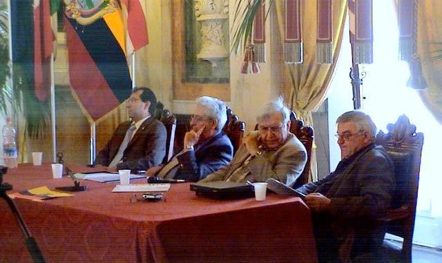 Ecuador Lucas_Luzon_Senami_Arturo_Ontaneda_Console_Ecuador_Bruno_Aloi_ICCC_Andrea_Ranieri_Assesssore_Comunale_Cultura