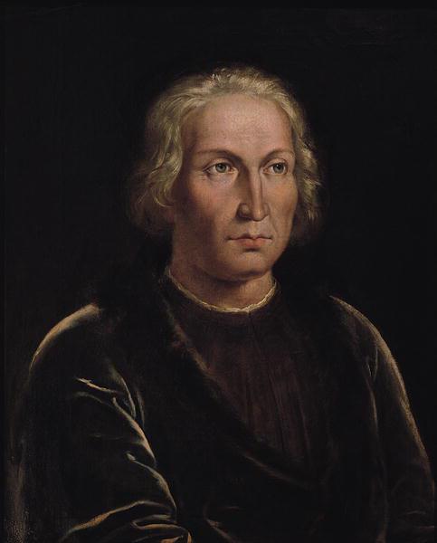 Ritratto Cristoforo Colombo Colombo di Rafael Tejedo