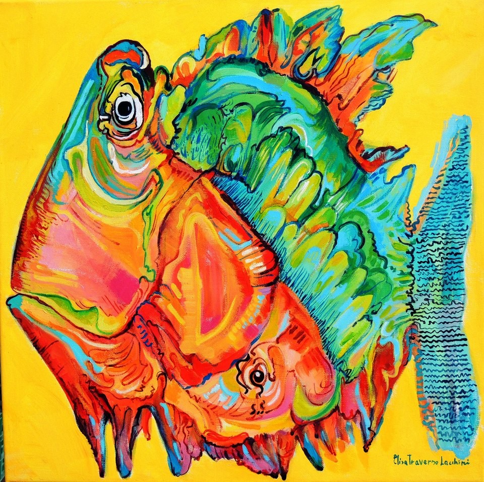 SAVONA-MOSTRA-Elisa-Traverso-Lacchini-pesce-due-colori-blurossi-2 