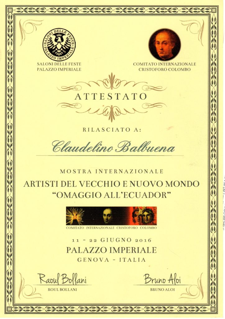 MOSTRA-PALAZZO-IMPERIALE-CLAUDELINO-BALBUENA-Attestato-724x1024  