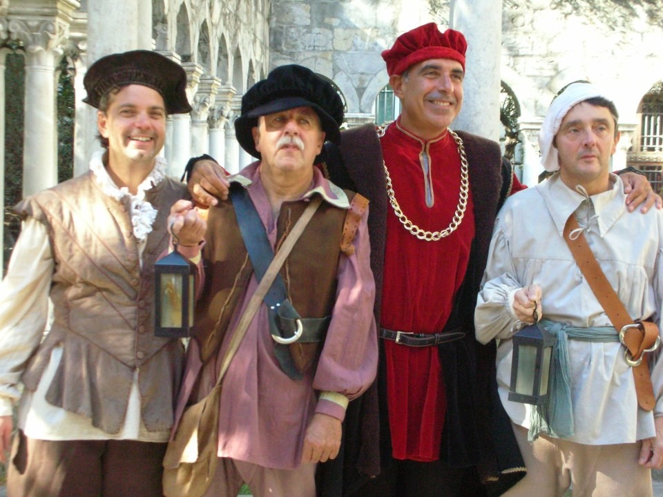 Chiostri 2009- Giulio La Salandra, Luigi Massa, Claudio Pellegrino e Pieraccini