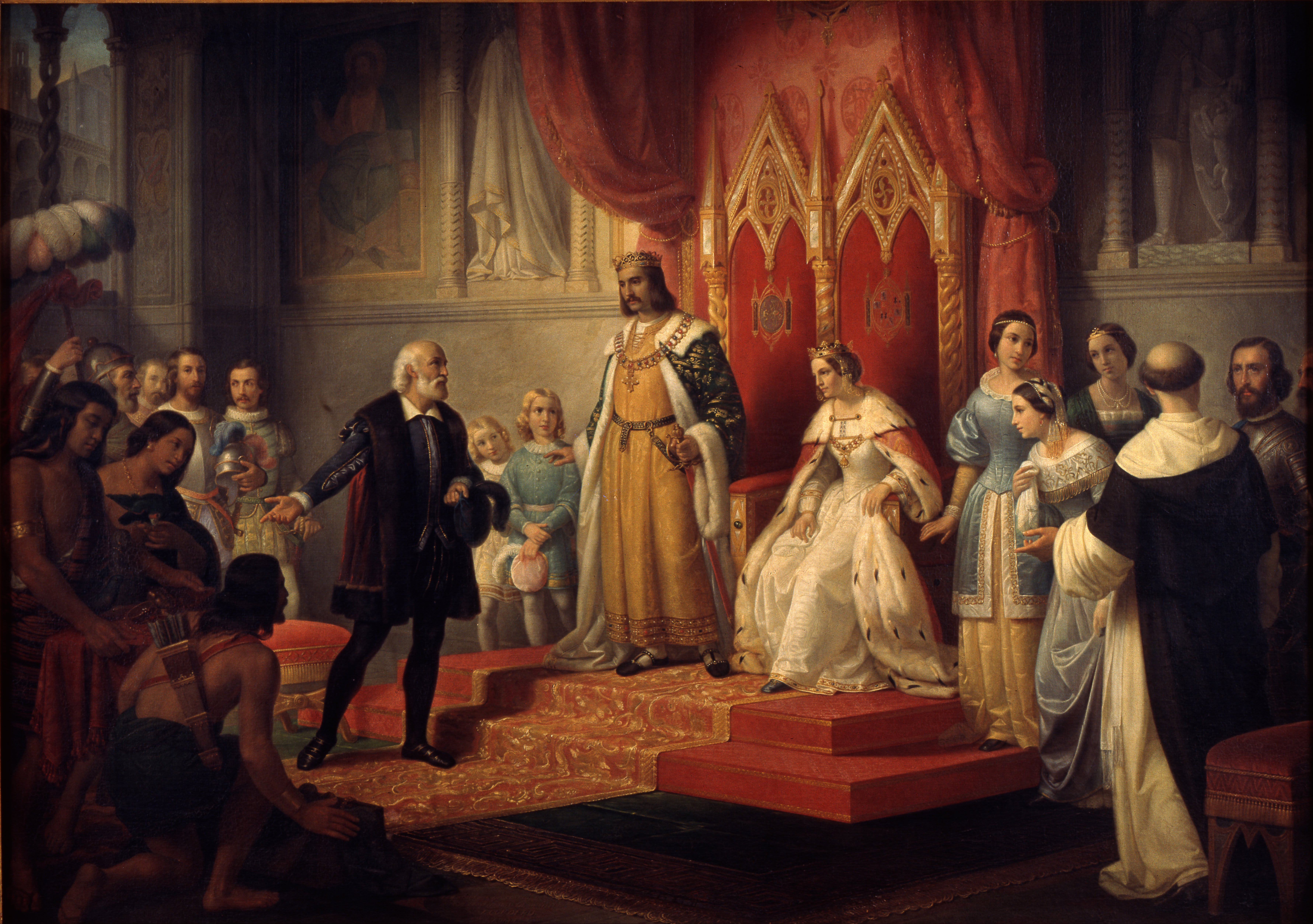 COLOMBO-ARTE-JUAN-Juan_Cordero_-_Cristopher_Columbus_at_the_Court_of_the_Catholic_Monarchs_-_Google_Art_Project  