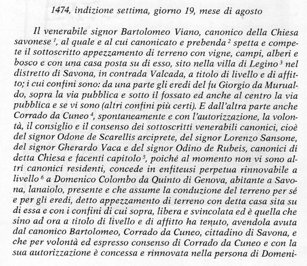 Valcada-parte-prima-traduzione-1024x887 La casa di campagna della famiglia Colombo in località Valcada, Savona. Valcada-parte-prima-traduzione-1024x887