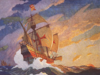 Newell-Convers-WyethColumbus-Crossing-The-Atlantic-was-completed-in-1927.-326x245  