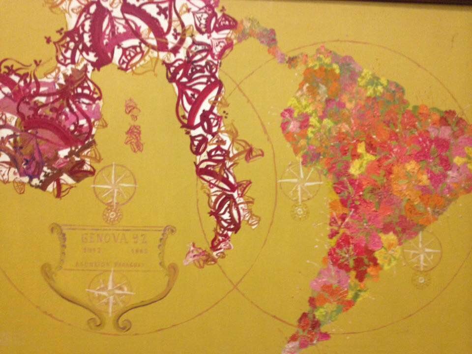 Asuncion-Esperanza-Gill-Europa-y-sus-coronas Mostra Internazionale d'Arte"Italia y Paraguay: Miradas Reciprocas". Asunción, Paraguay. Asuncion-Esperanza-Gill-Europa-y-sus-coronas