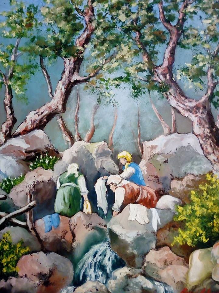 MOSTRA-ASUNCION-2018-Gianni-Calcagno-Cera-una-volta.-cm-50x-40-.-Spatola Mostra Internazionale d'Arte"Italia y Paraguay: Miradas Reciprocas". Asunción, Paraguay. MOSTRA-ASUNCION-2018-Gianni-Calcagno-Cera-una-volta.-cm-50x-40-.-Spatola