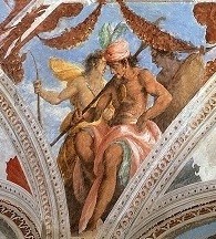BERNARDO-STROZZI-altro-DOC-particolare-1lomellino_affreschi-strozzi-002 Bernardo Strozzi. "Allegoria dell'Evangelizzazione del Nuovo Mondo". 1623-1624 BERNARDO-STROZZI-altro-DOC-particolare-1lomellino_affreschi-strozzi-002