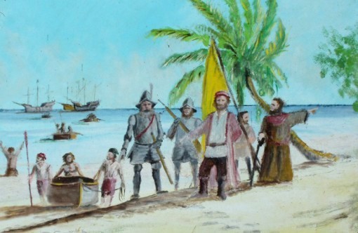 Guadeloupe-ecomuseo Mémorial Christophe Colomb. Sainte Marie (Guadalupa). 1916 Guadeloupe-ecomuseo