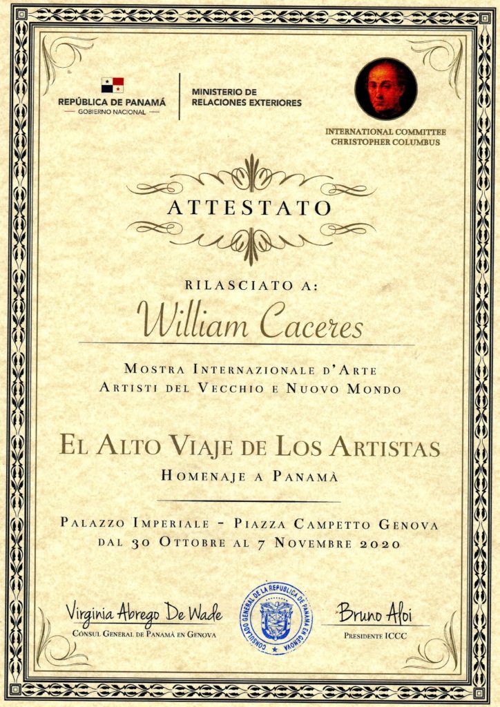 PANAMA-ATTESTATO-mostra-WILLIAM-CACERES-724x1024  