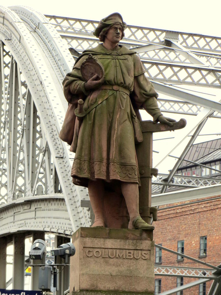 Carl Börner. Monumento a Cristoforo Colombo. Hamburg. 1903