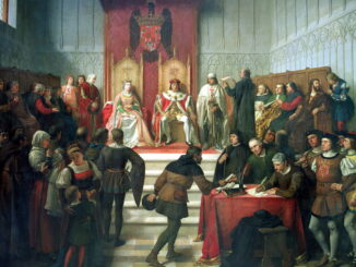Victor_Manzano_y_Mejorada_-_Catholic_Rulers_Administering_Justice_-_MeisterDrucke-1421953-326x245 