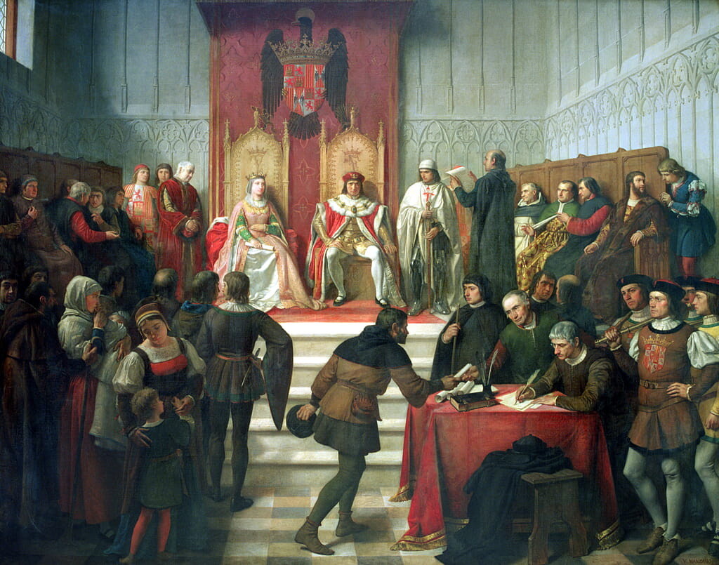 Victor_Manzano_y_Mejorada_-_Catholic_Rulers_Administering_Justice_-_MeisterDrucke-1421953  