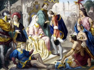 Unknown_Artist_-_Christopher_Columbus_before_Catholic_King_Ferdinand_II_of_Aragon_and_Queen_Isabe_-_MeisterDrucke-913605-1-326x245  